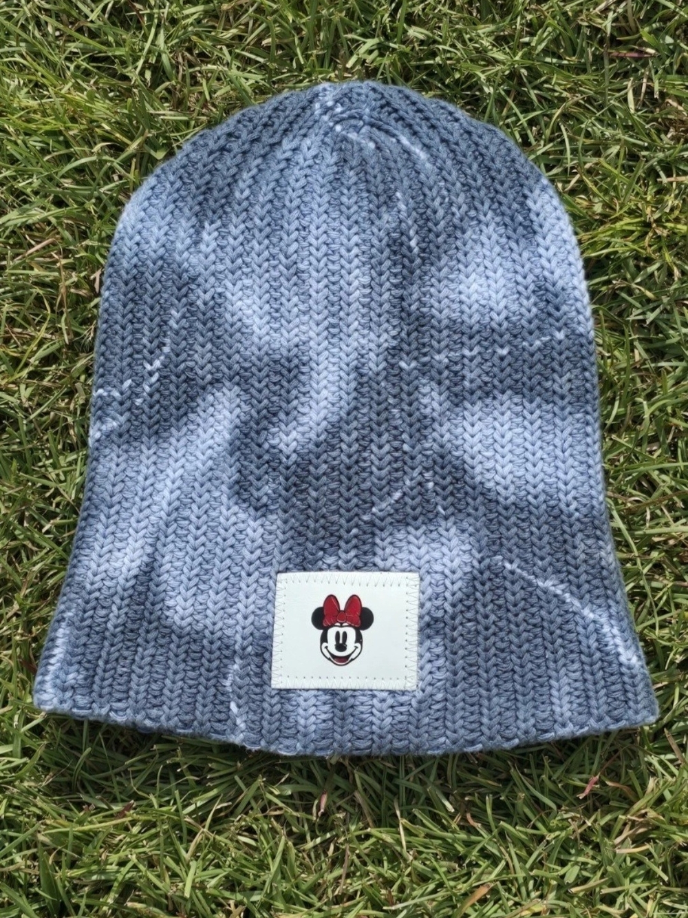 Limited Edition Love Your Melon Disney Mickey Blue Tie Dye Beanie Hat Adult